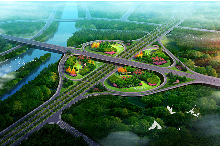 邵陽(yáng)東互通大道道路工程