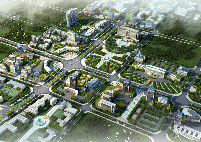 邵陽(yáng)市高鐵新城沿線(xiàn)用地城市設計